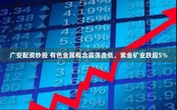 广安配资炒股 有色金属概念震荡走低，紫金矿业跌超5%